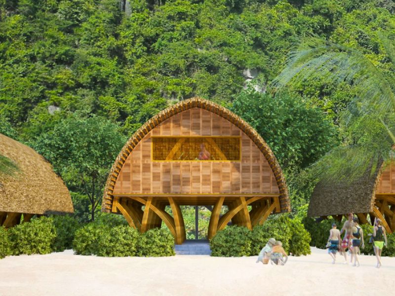 Tìm hiểu về thiết kế resort bungalow tại KenKasa
